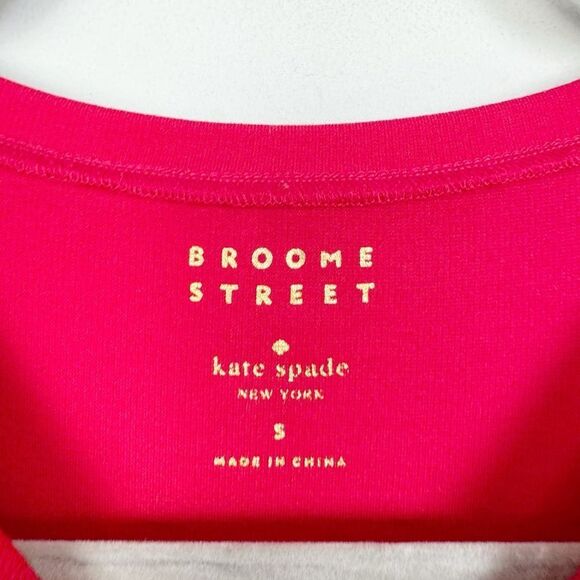 KATE SPADE BROOME STREET | Red Ponte Bell Sleeve Mini Dress Women’s Size Small - Picture 10 of 15